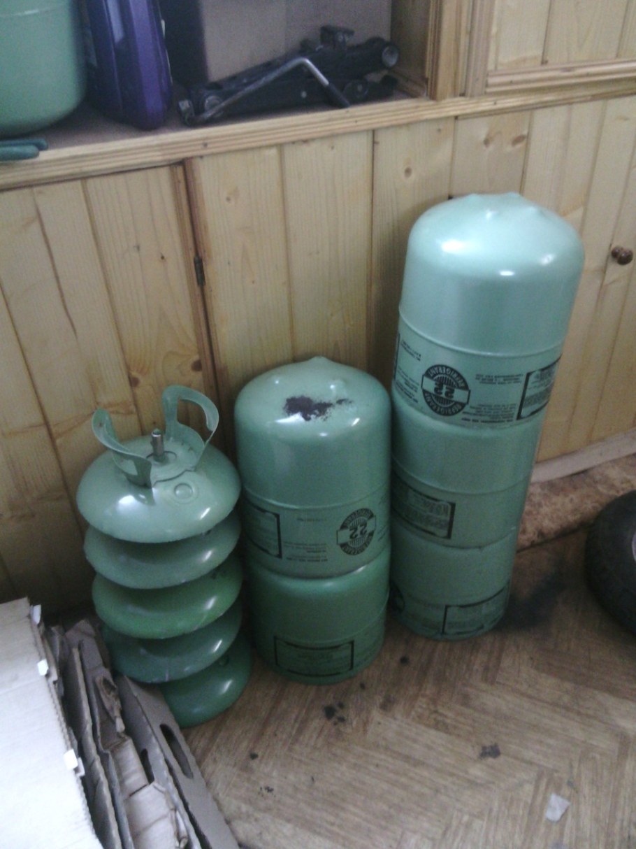 Канистра из фреонового баллона