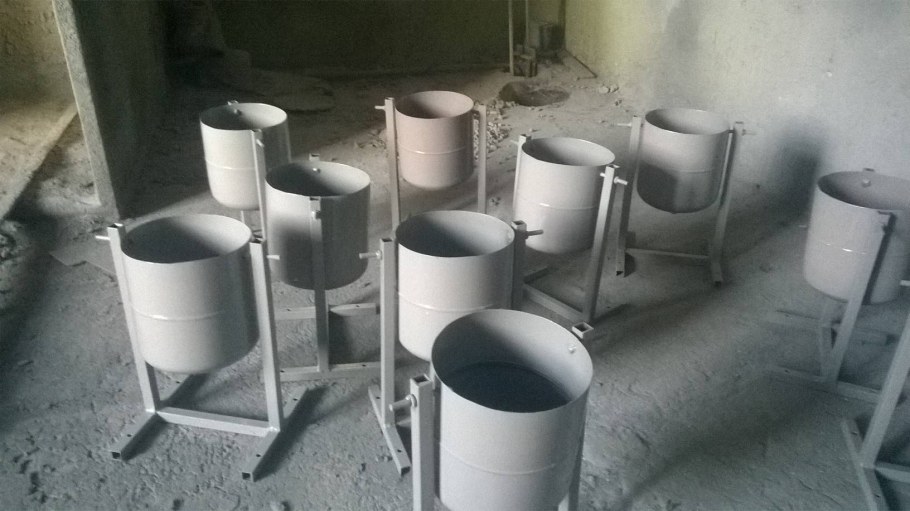 Барбекю из баллона фреона