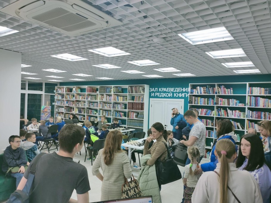 Интерьер читального зала