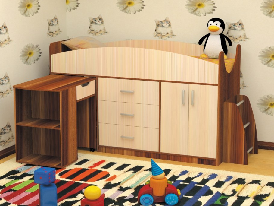 Кровать чердак для мальчика