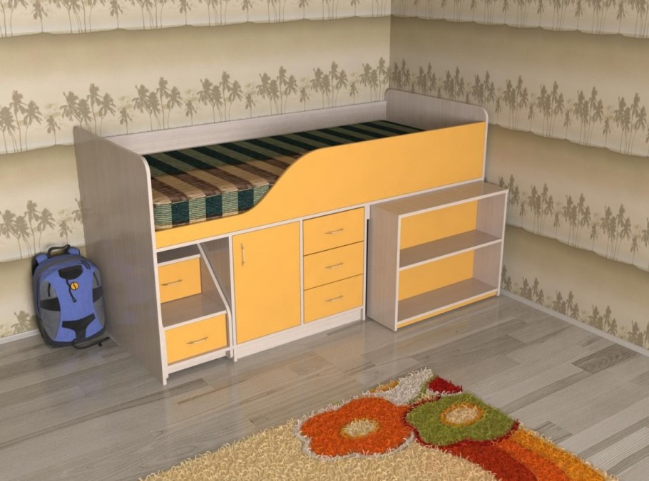 Кровать чердак Спейс