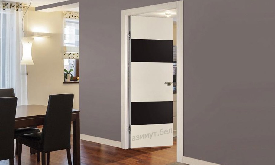 Межкомнатные алюминиевые двери профиль Дорс