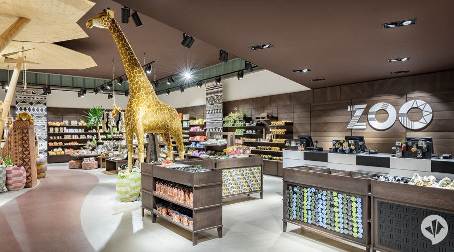 Красивый зоомагазин