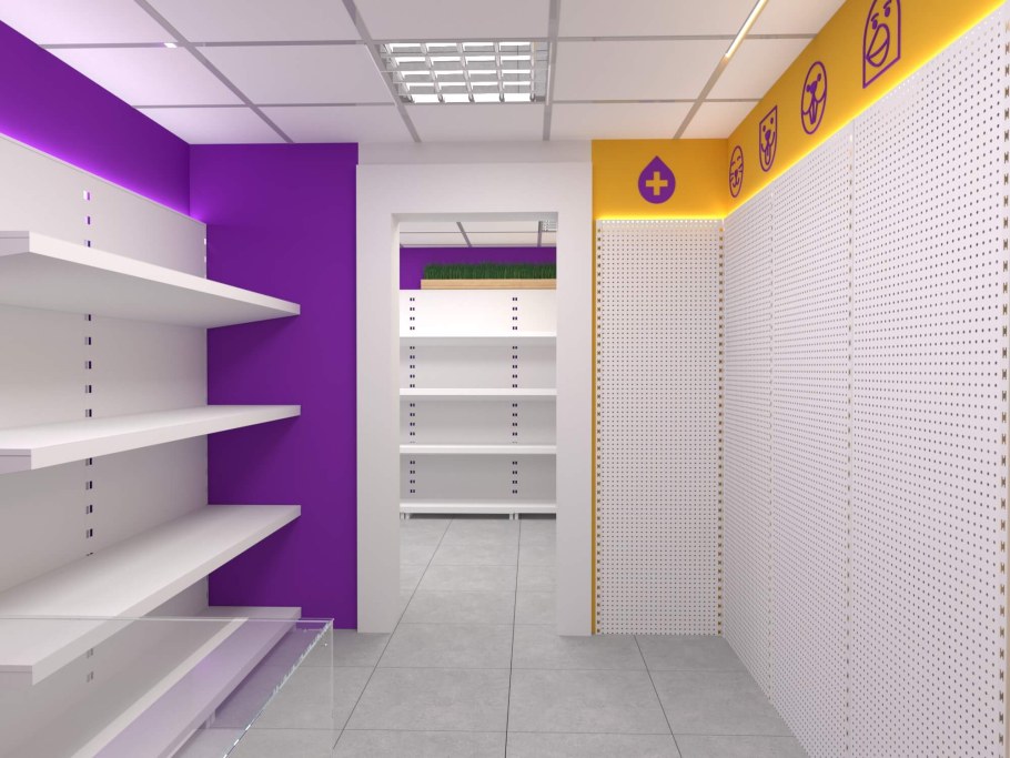 Интерьерные решения зоомагазинов