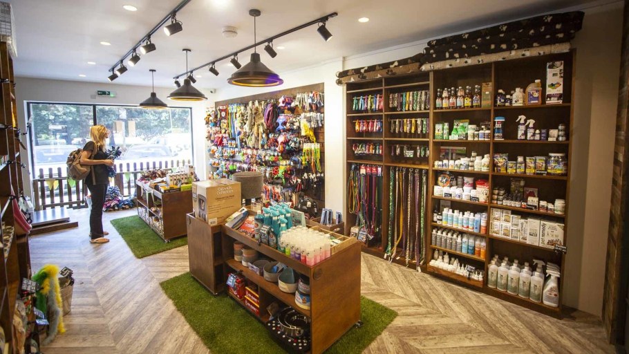 Зонирование магазина зоомагазин