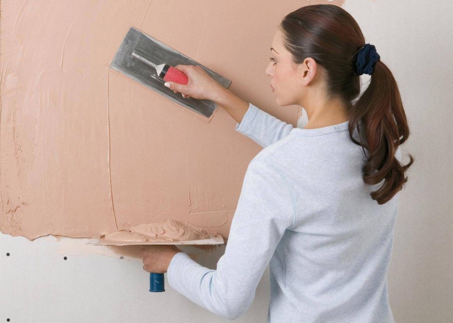 Поклейка обоев на гипсокартон