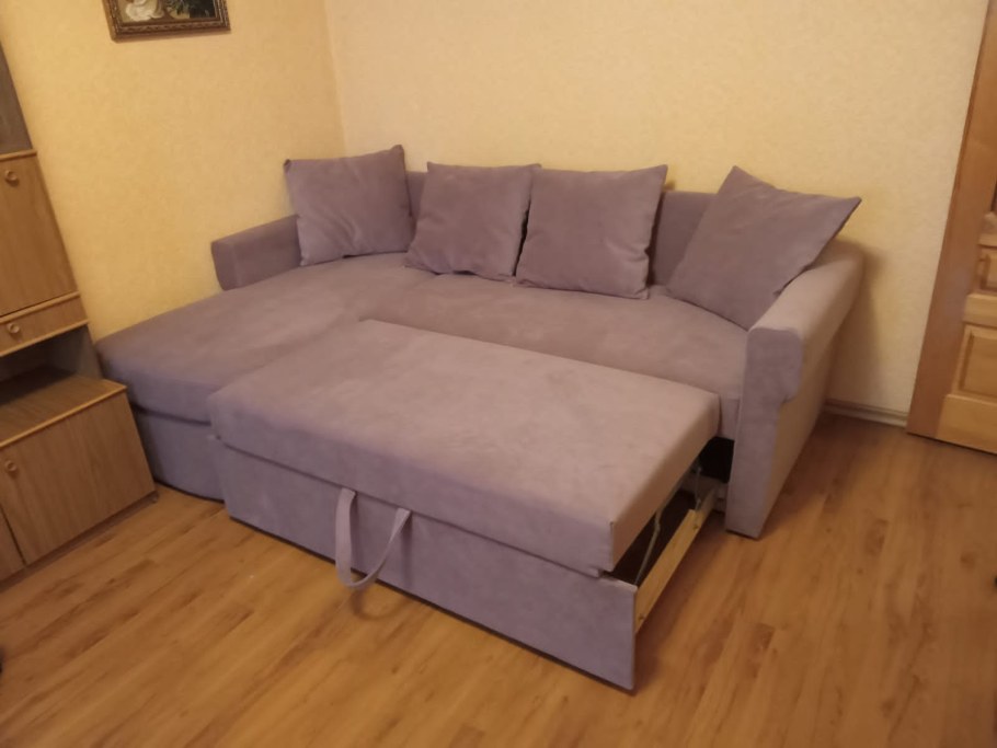 Обтянуть изголовье кровати