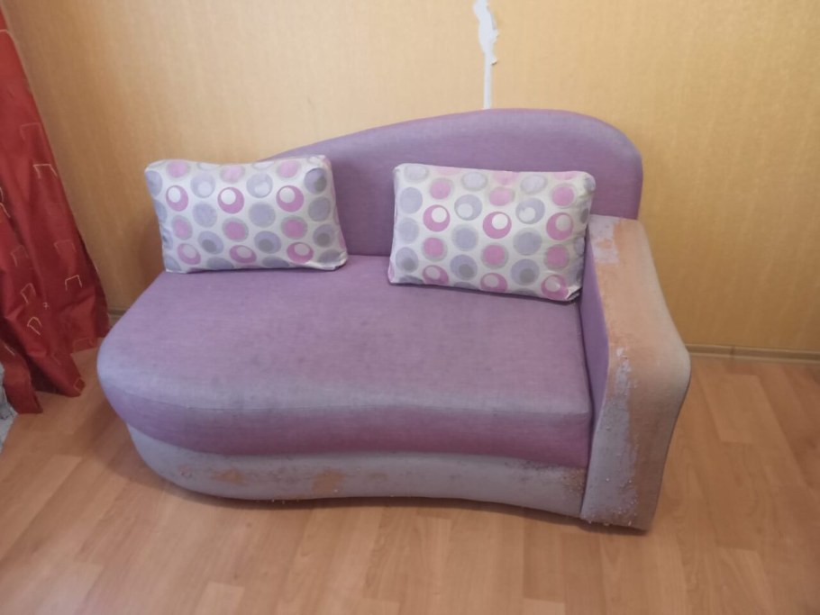 Перетянуть угловой диван