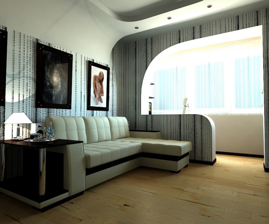 Зонирование студии 20 кв.м