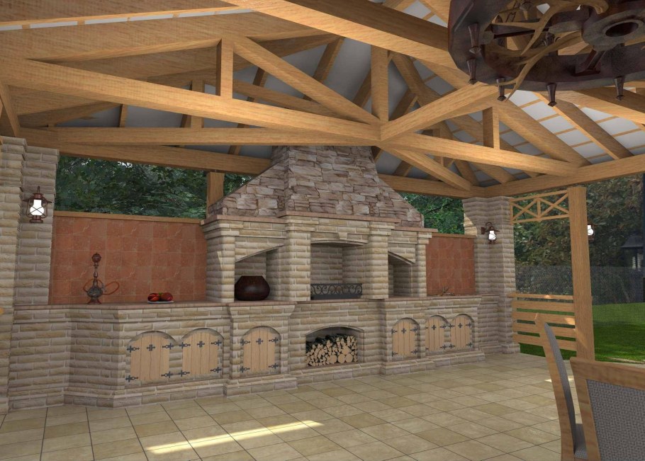 Барбекю комплекс