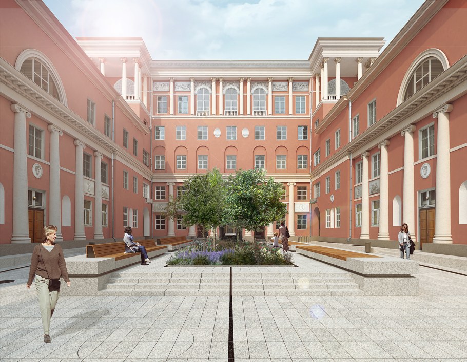 Курдонер Михайловского дворца