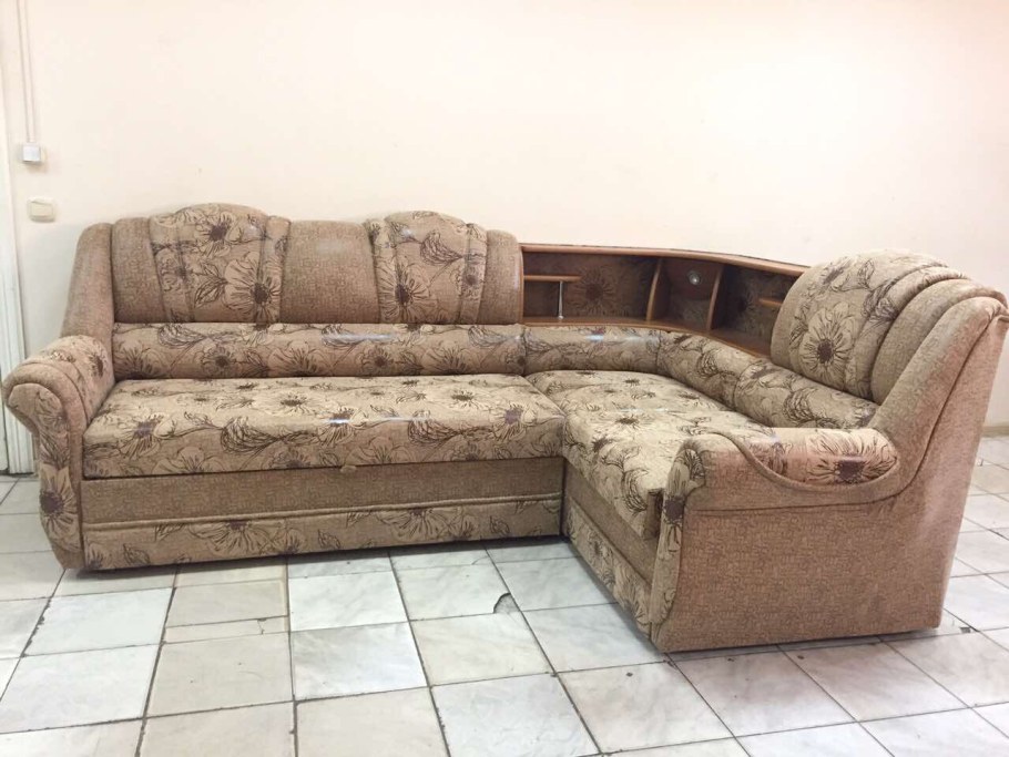 Диван «Барон 3» с оттоманкой