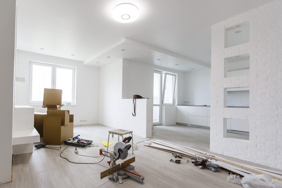 Евроремонт до и после