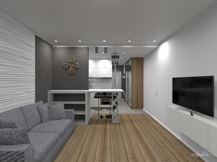 Бюджетная отделка квартиры-студии