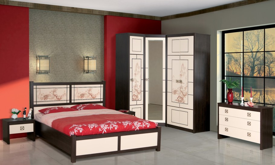 Спальня Киото фабрика Яна