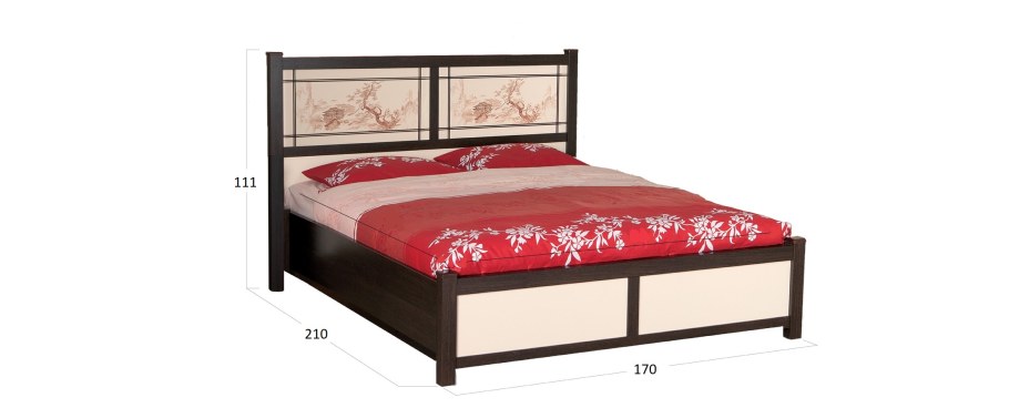 Кровать Киото массив сосна