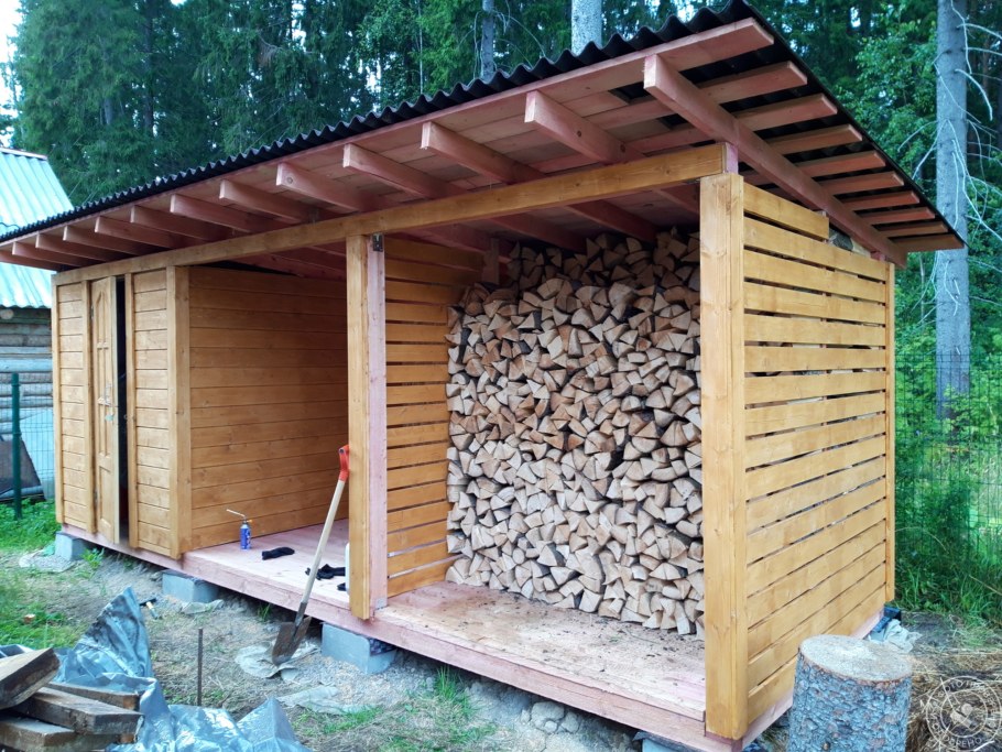 Хозблок 2х3 чертеж односкатной