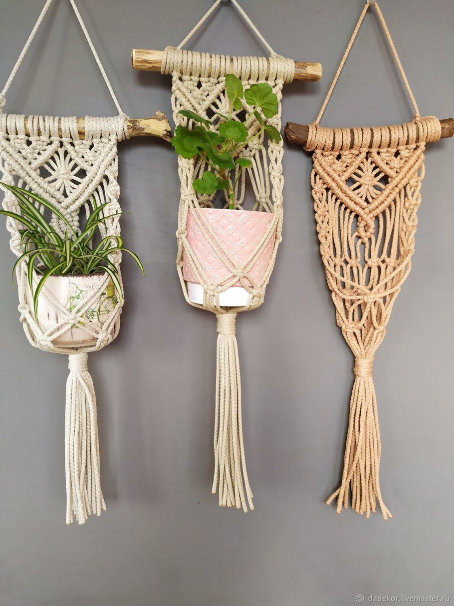 Подвесное кашпо для цветов