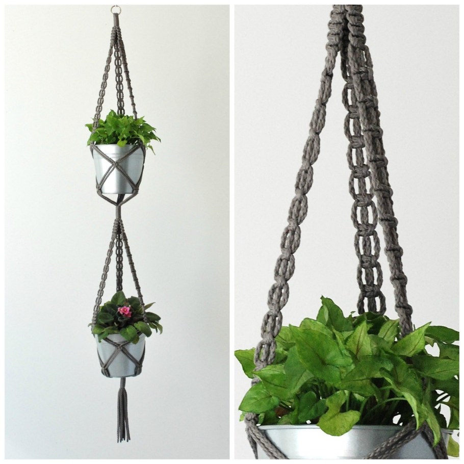 Кашпо макраме МК