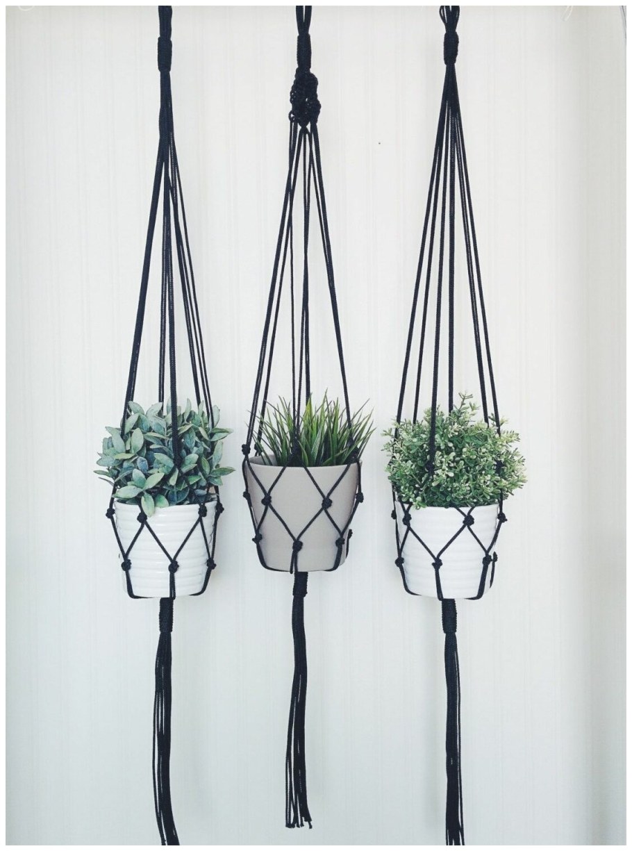 Кашпо для тилландсии макраме