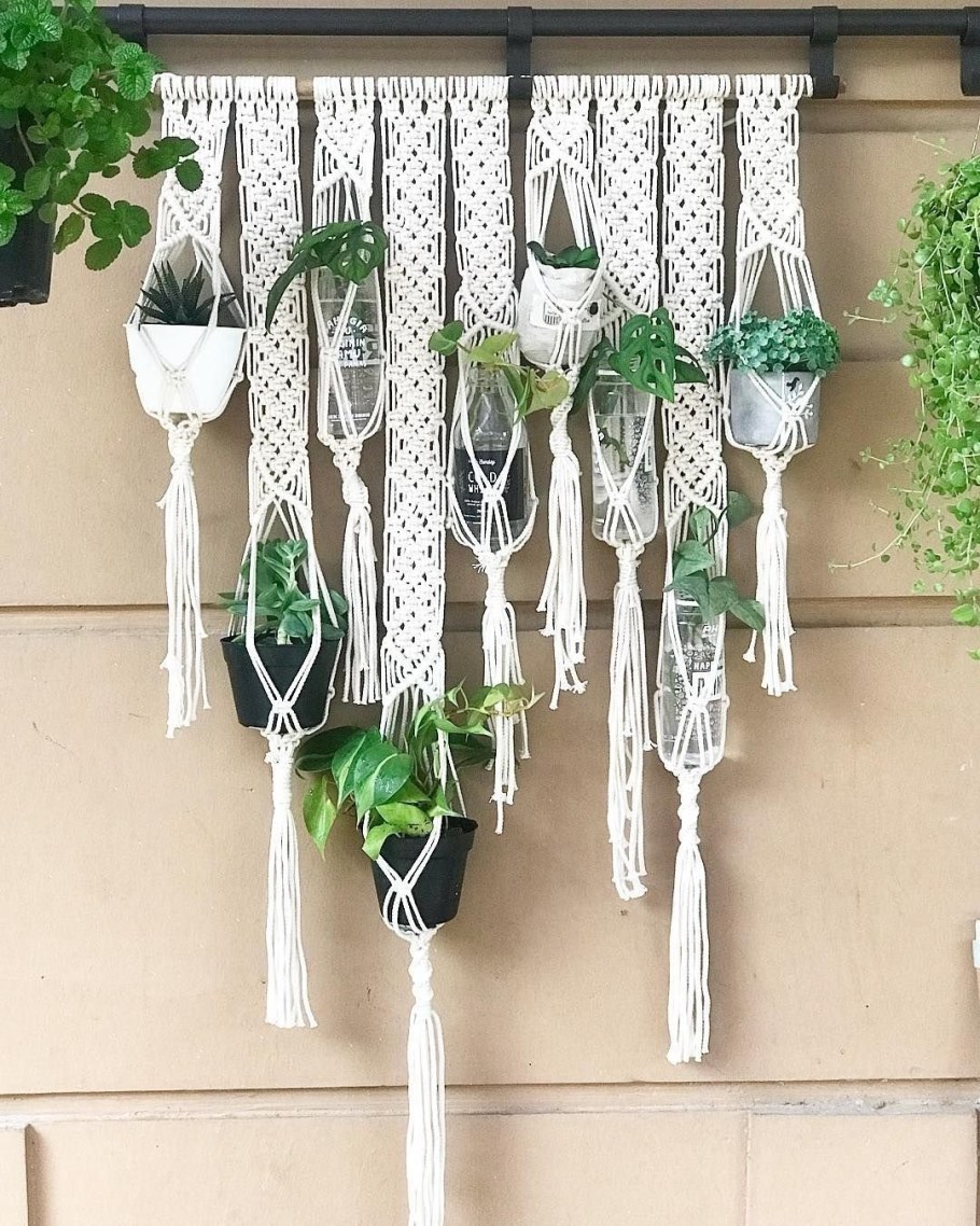 Кашпо макраме