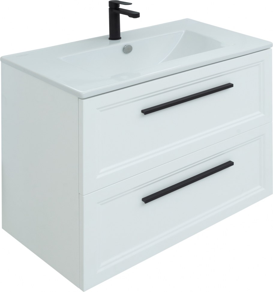 Тумба с раковиной stworki Ольтен 60 белая