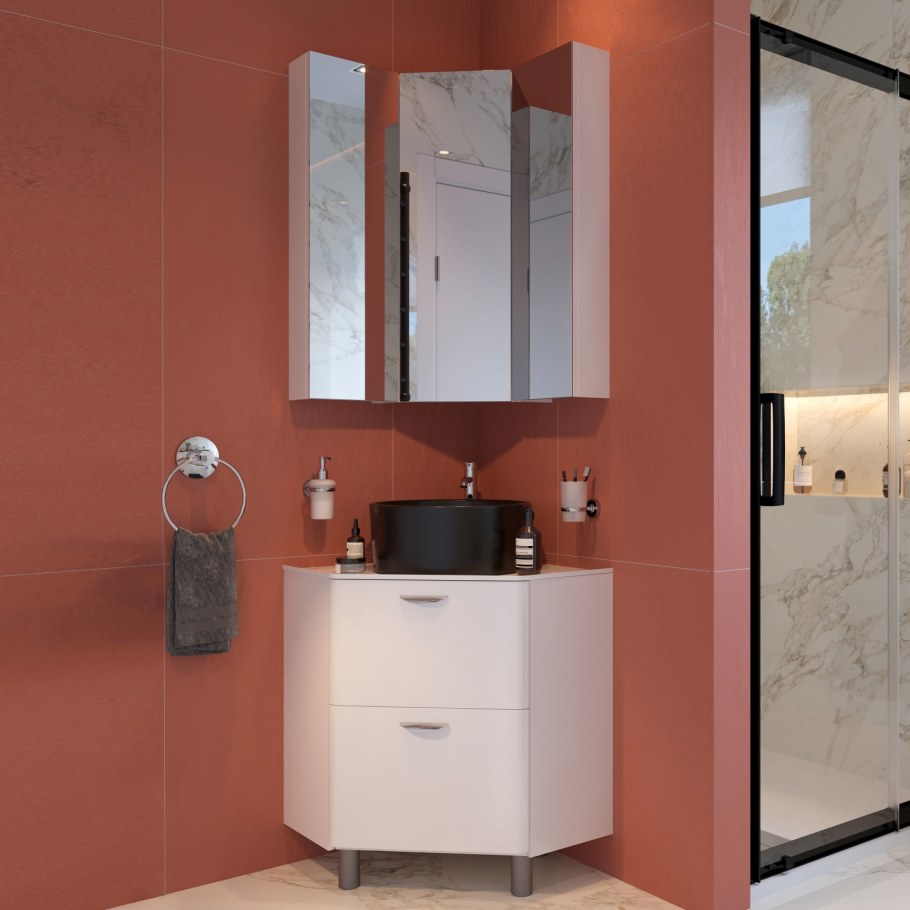 Тумба с раковиной stworki Стокгольм 80