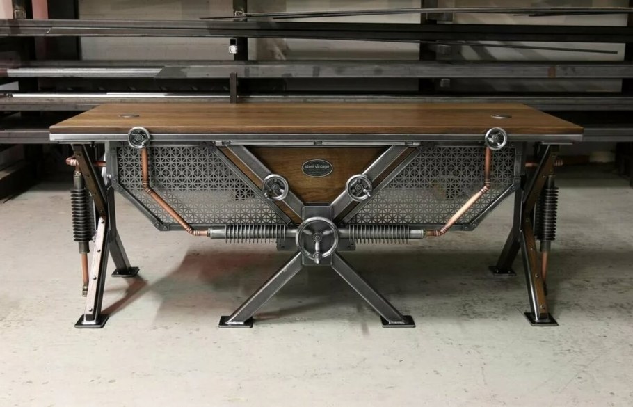 Стол из труб металлических