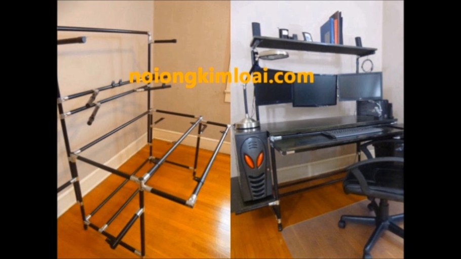 Диван из водопроводных труб