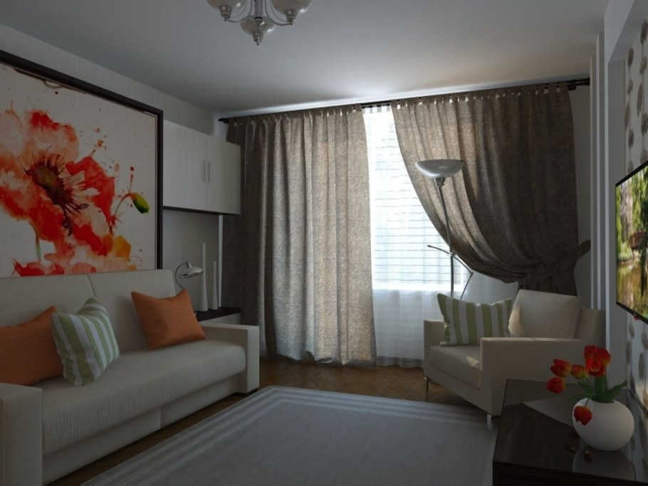 Обустройство однокомнатной квартиры