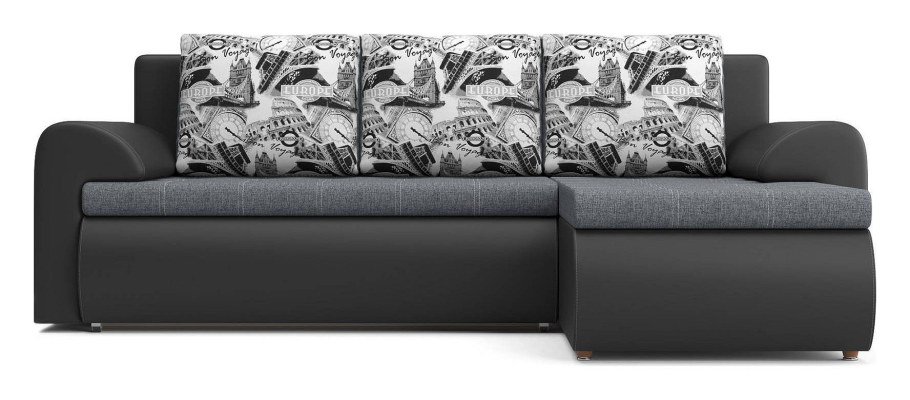 Диван Сальвадор с оттоманкой