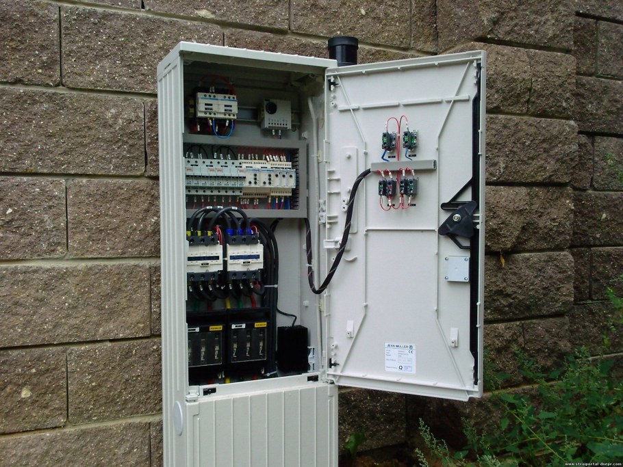 Выносная стойка 380 в электрощит