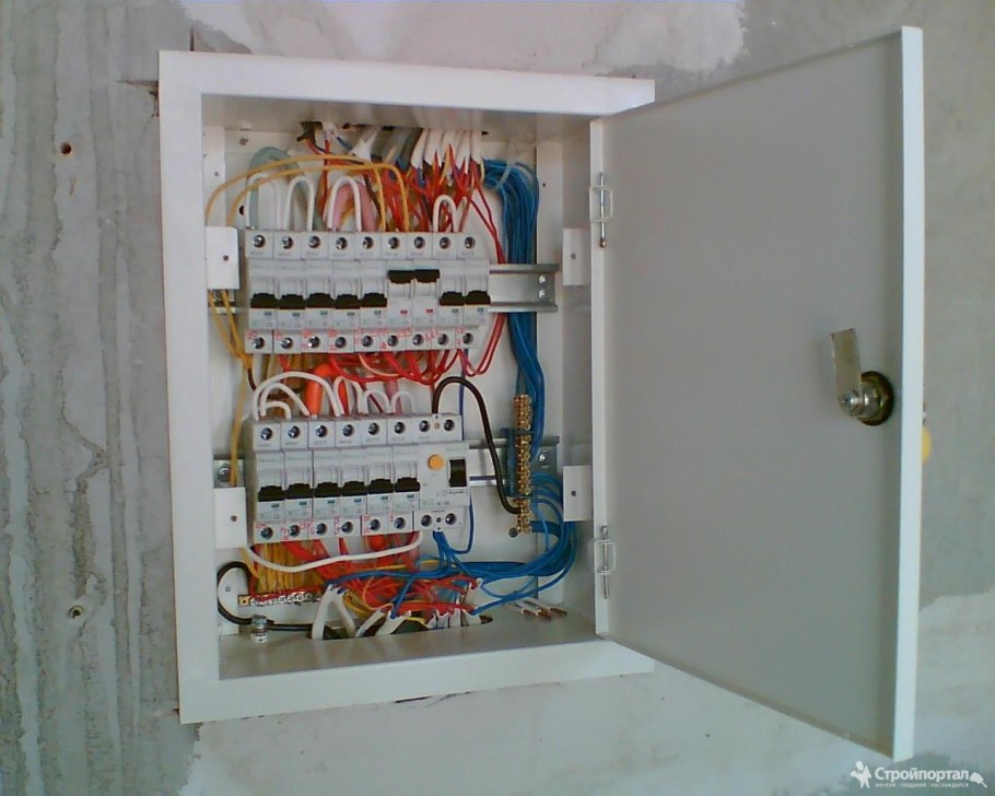 Расключить электрический щит