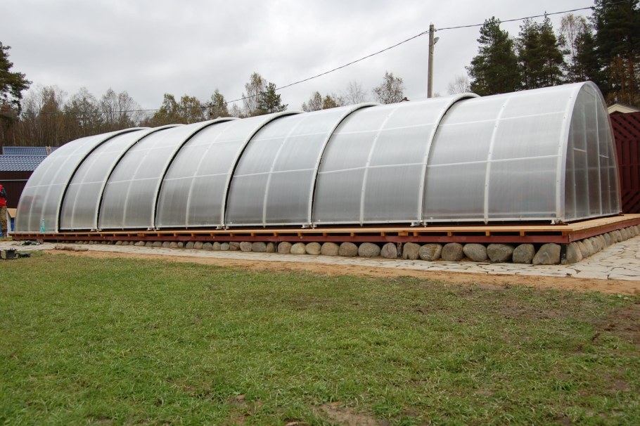 Теплица тюльпан премиум антишторм