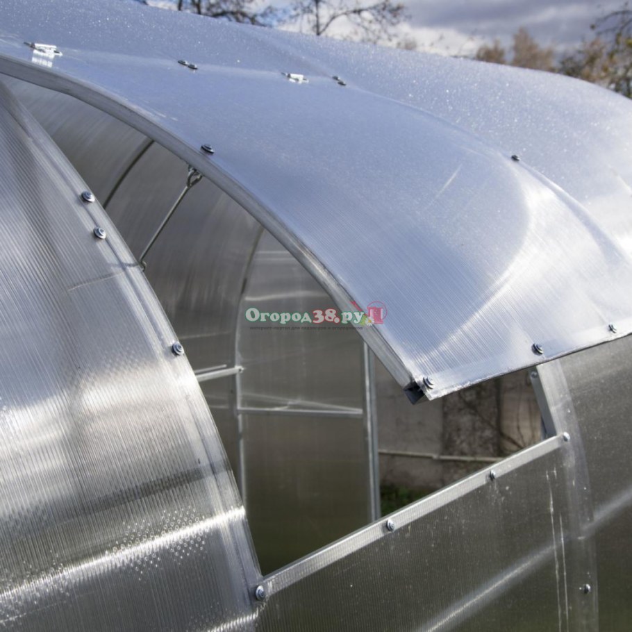 Раздвижная теплица из поликарбоната