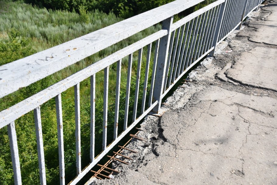 Перильное ограждение на Мостах