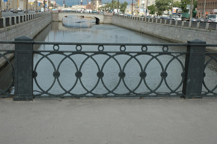 Троицкий мост ограда