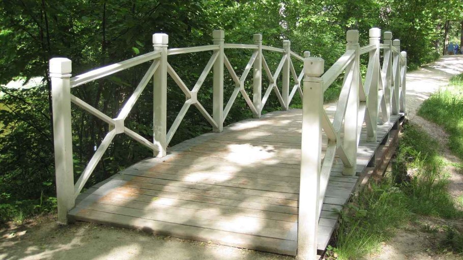 Ограждение для мостика
