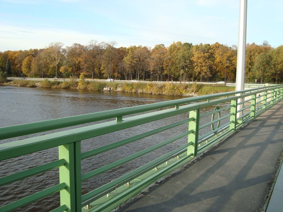 Петровский мост в Санкт-Петербурге