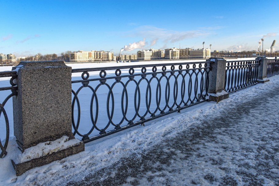 Набережные Питера ограды