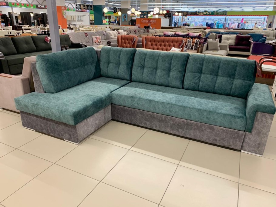 Ткань Сиеста Аквамарин мебельная