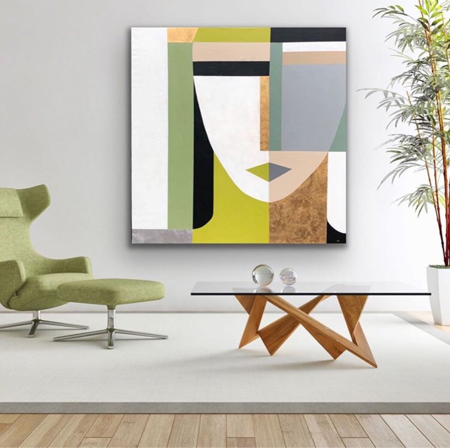 Панно в современном интерьере