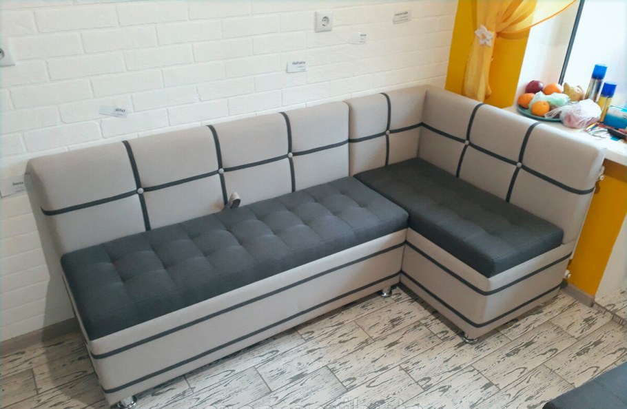 Кухонный угловой диван Квадро-5