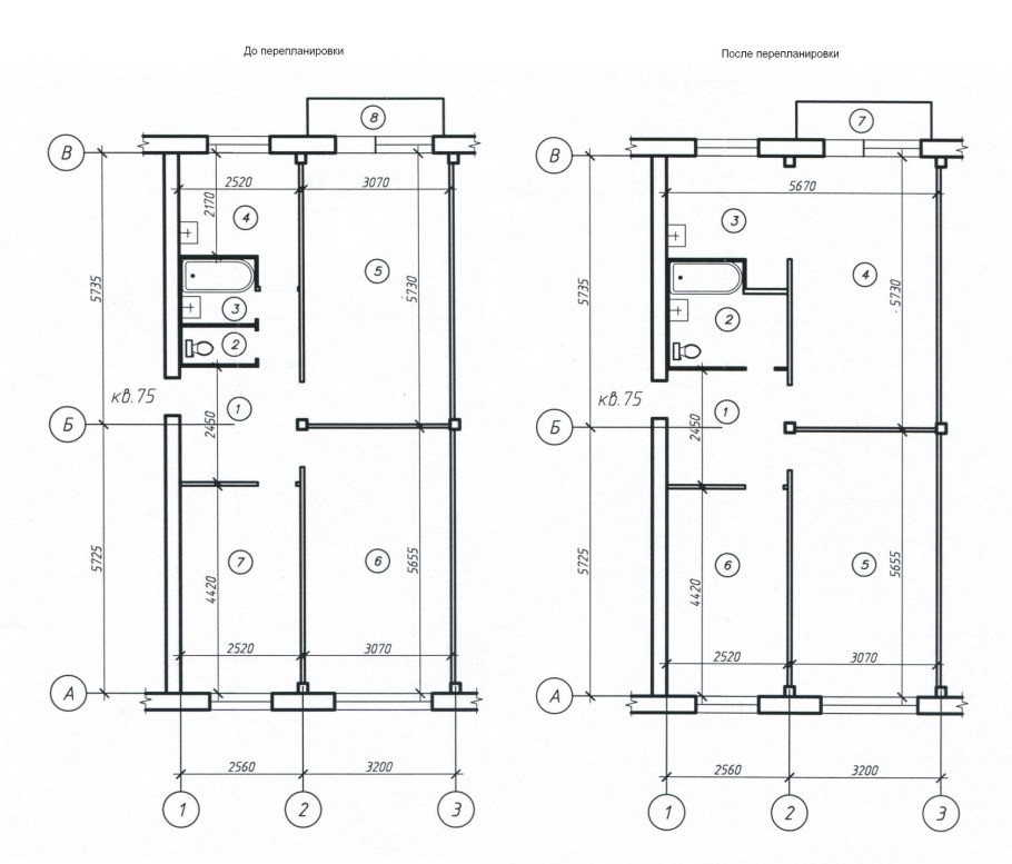 Проект перепланировки нежилого помещения образец