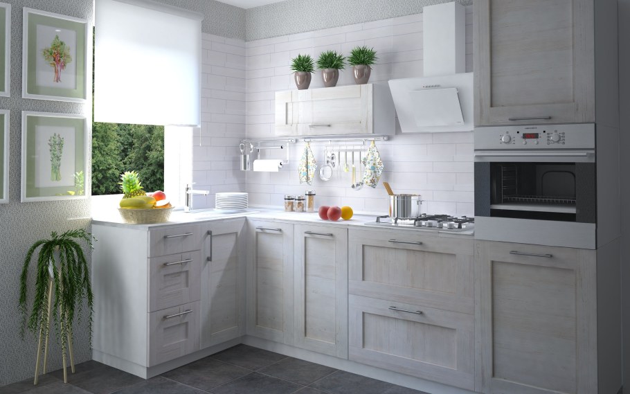 Кухня Оксфорд Леруа Мерлен