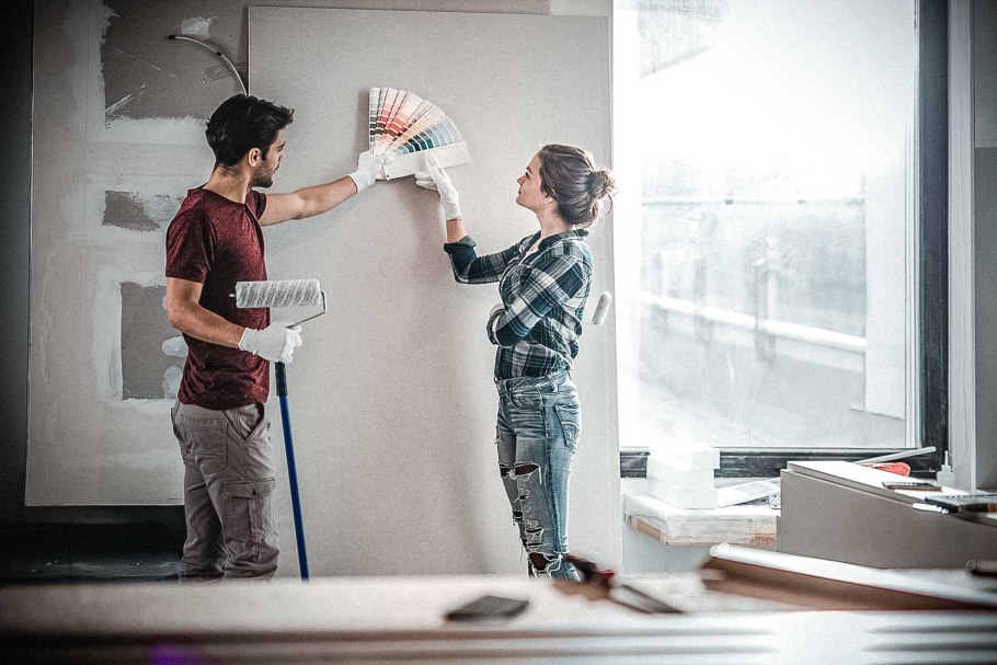 Дизайнер на стройке