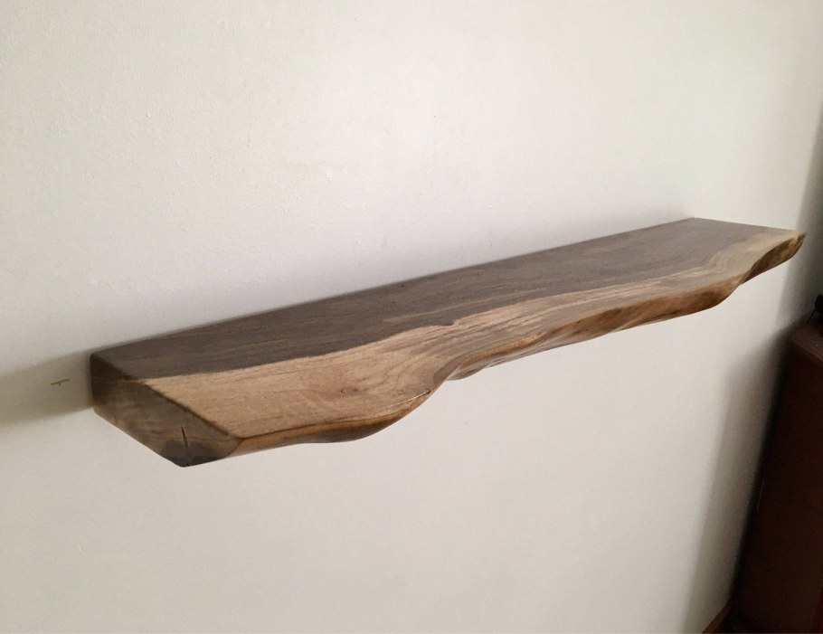 Полка деревянная слэб