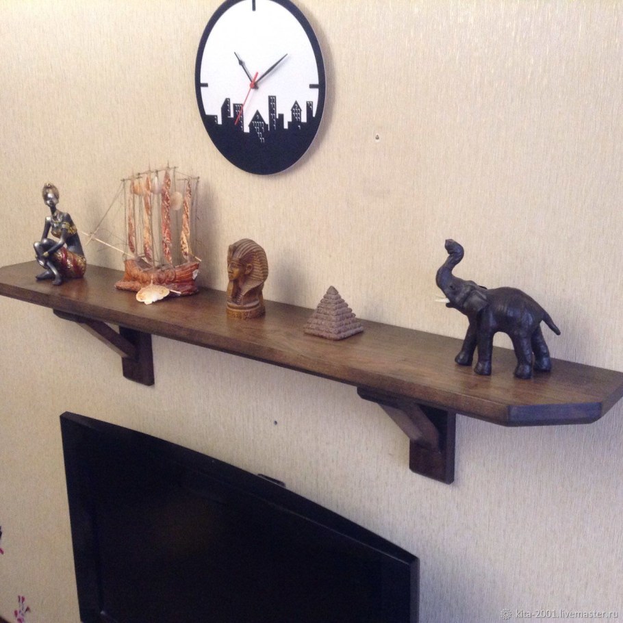 Полка из массива дерева