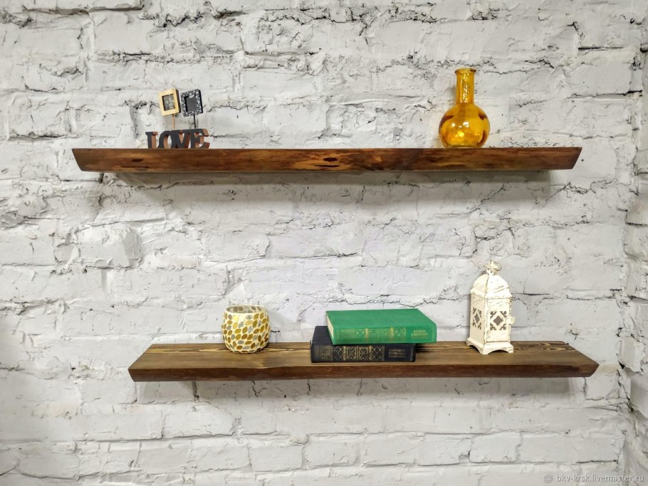 Полка из слэба