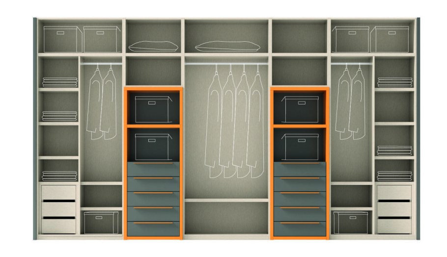 Шкаф купе наполнение ширина 3000см